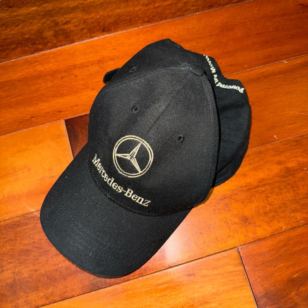 Vintage Mercedes-Benz Black Baseball Cap